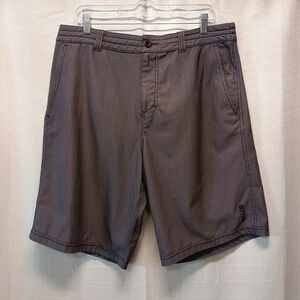 Valor Board Shorts Gray‎ Herringbone Mens 34 Beach Surf Swim Style# VR32003